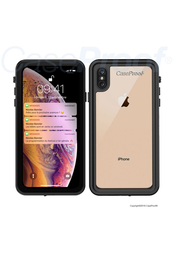 Waterproof & shockproof case for iPhone X/Xs - 360° optimal protection