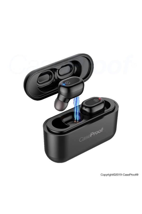 Ecouteurs Bluetooth Avec Boitier de Charge pour SAMSUNG Galaxy Note Pro  Tablette Sans Fil INTRA-AURICULAIRE Waterproof