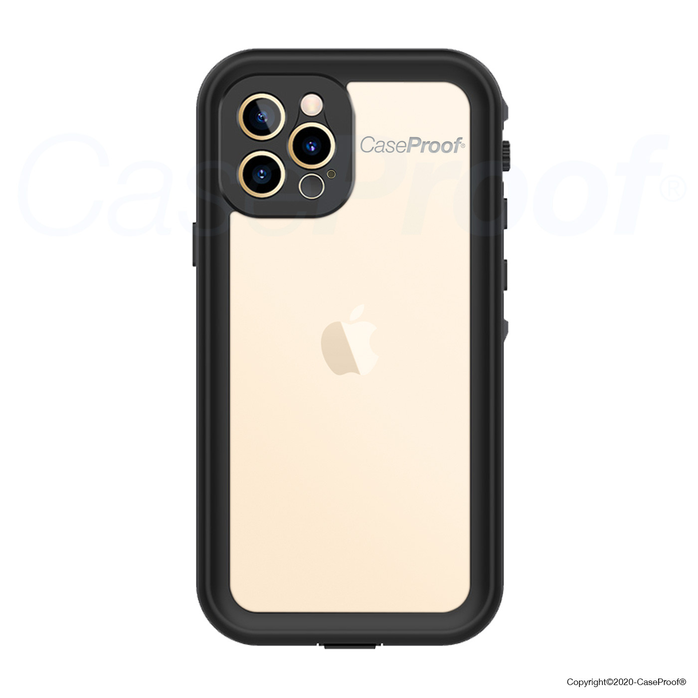 Waterproof & shockproof case iPhone 12 - 360° optimal protection