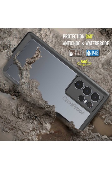 Antichoc Samsung Galaxy S23 Ultra Porte-Cartes Coque Protection