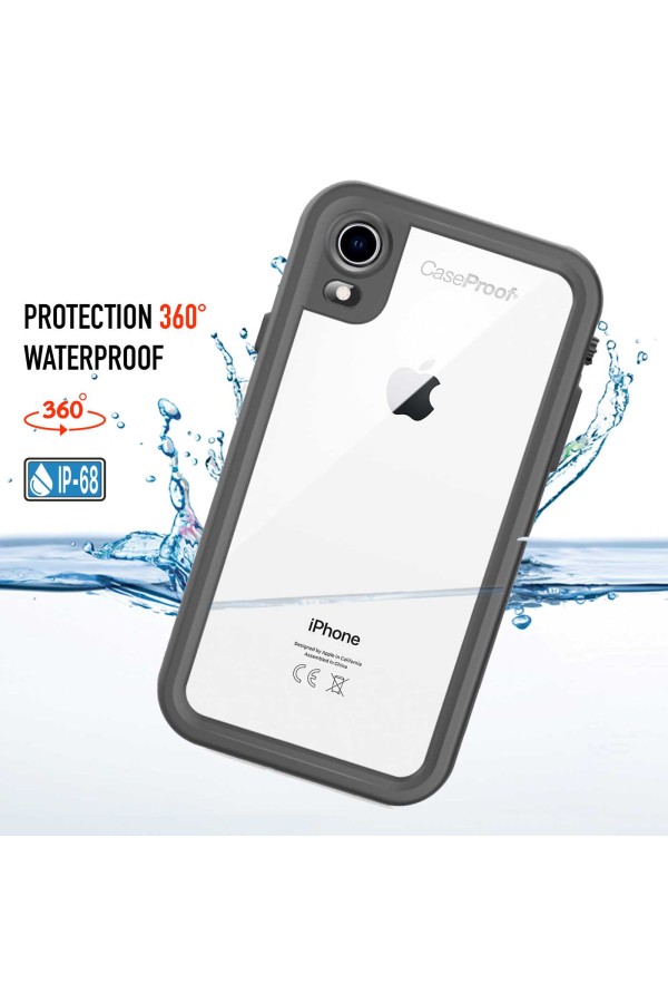 Rationeel Doe een poging warmte Waterproof & shockproof case for iPhone Xr - 360° optimal protection