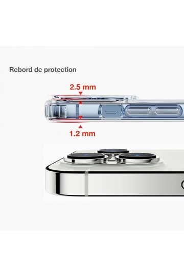 Coque de protection transparente pour adaptateur de chargeur Apple iPhone,  coque pour iPhone 13, 12, 11Pro