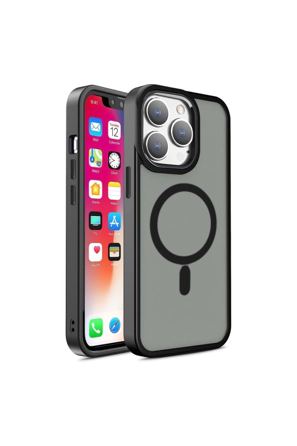 iPhone 15 Pro Max Case Matte Black Color with MagSafe - Protect your iPhone  in style