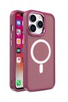 iPhone 12/12pro   - Coque Anti Choc avec Magsafe Couleur Mate Violet