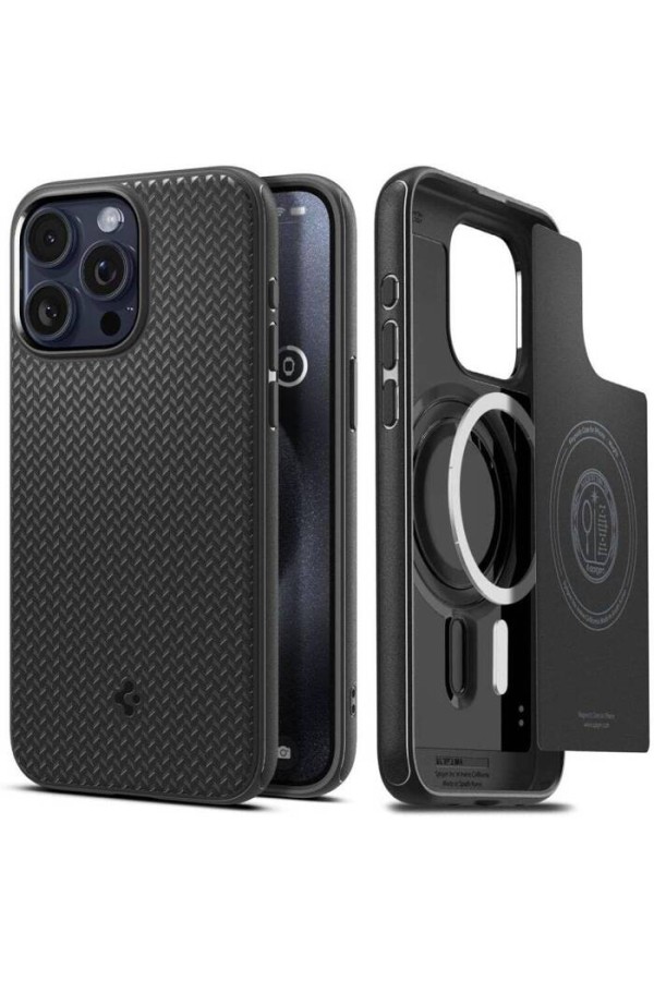 Coque Spigen Mag Armor iPhone 15 Pro Max  MATTE Noire