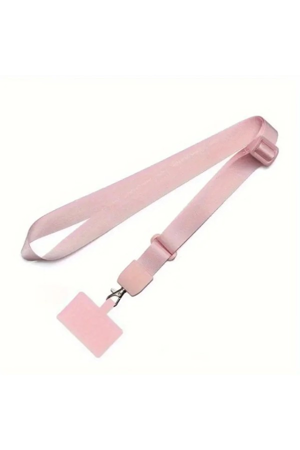 Pink Adjustable Phone Strap