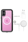 iPhone 16 Plus Waterproof Case + MagSafe + 20W Adapter